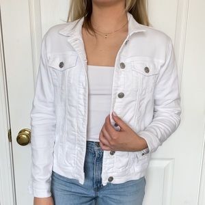 White Jean Jacket